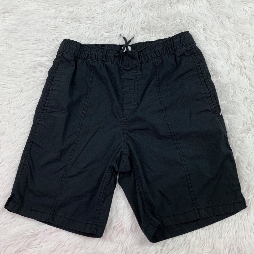 Gap‎ boy's chino shorts in black elastic waist
